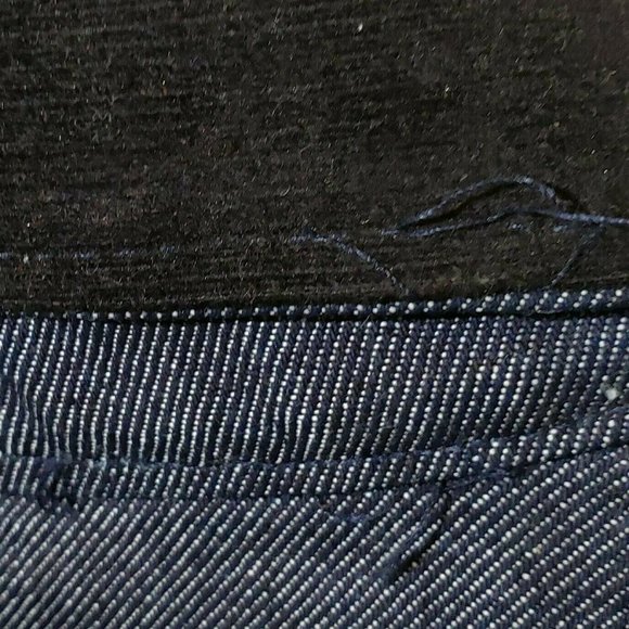 Bob Barker Denim Prison Coat Vintage Dead Stock Barn Chore Jacket L 42/44 Tupac - Picture 7 of 7